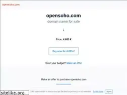 Sites similar to opensoho.com