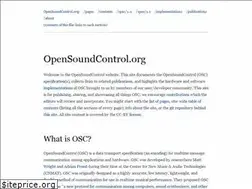 Sites similar to opensoundcontrol.org