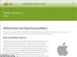 Sites similar to opensource4mac.de