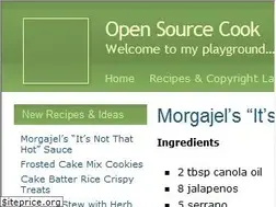 Sites similar to opensourcecook.com