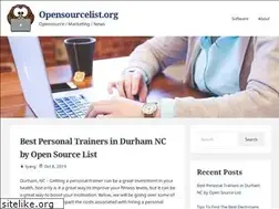 Sites similar to opensourcelist.org