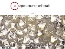 Sites similar to opensourceminerals.com
