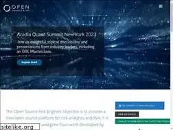 Sites similar to opensourcerisk.org