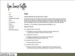 Sites similar to opensourcetreffen.de