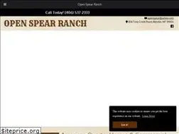 Sites similar to openspearranch.com
