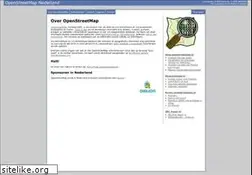 Sites similar to openstreetmap.nl