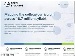 Sites similar to opensyllabus.org