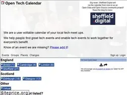 Sites similar to opentechcalendar.co.uk