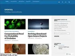 Sites similar to openteq.wordpress.com