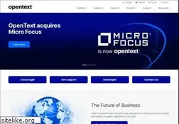 Sites similar to opentext.com.br
