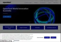 Sites similar to opentext.de