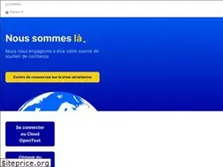 Sites similar to opentext.fr