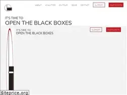 Sites similar to opentheblackboxes.com