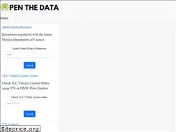 Sites similar to openthedata.com