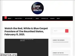 Sites similar to openthedebates.org