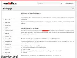 Sites similar to openthefile.org