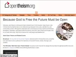 Sites similar to opentheism.org