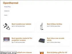 Sites similar to openthermal.net