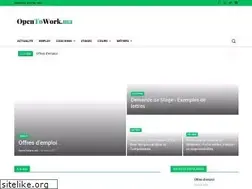 Sites similar to opentowork.ma