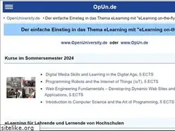 Sites similar to openuniversity.de