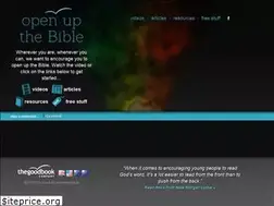 Sites similar to openupthebible.com
