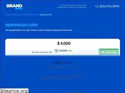 Sites similar to openways.com