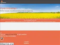 Sites similar to openweathermap.org