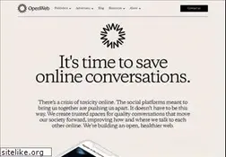 Sites similar to openweb.com