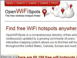 Sites similar to openwifispots.com