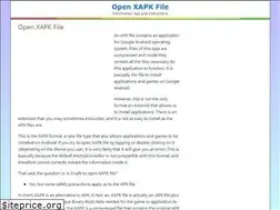 Sites similar to openxapkfile.net
