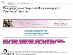 Sites similar to openyogaclass.com