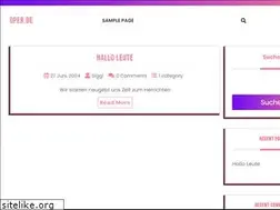 Sites similar to oper.de