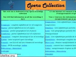 Sites similar to opera-collection.net