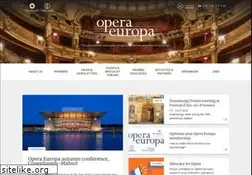 Sites similar to opera-europa.org