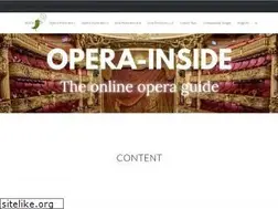 Sites similar to opera-inside.com