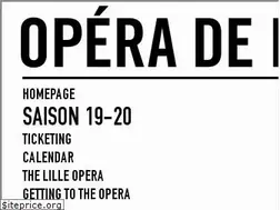 Sites similar to opera-lille.fr