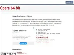 Sites similar to opera64bit.com