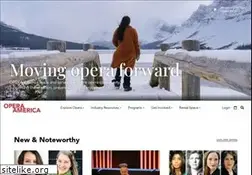 Sites similar to operaamerica.org