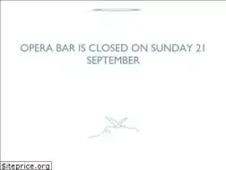 Sites similar to operabar.com.au
