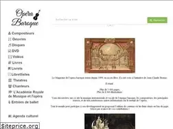 Sites similar to operabaroque.fr