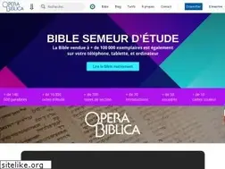 Sites similar to operabiblica.com