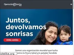Sites similar to operacionsonrisa.org.pe