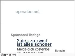 Sites similar to operafan.net