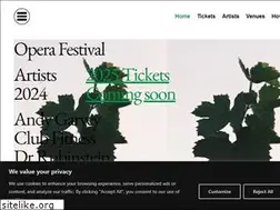 Sites similar to operafestival.net