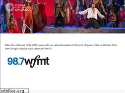 Sites similar to operafestivalchicago.org