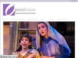 Sites similar to operafusion.org
