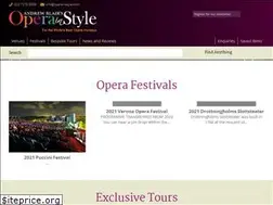 Sites similar to operainstyle.com