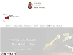 Sites similar to operakrolewska.pl