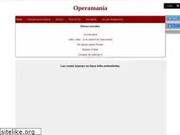 Sites similar to operamania.com