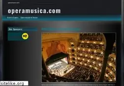 Sites similar to operamusica.com